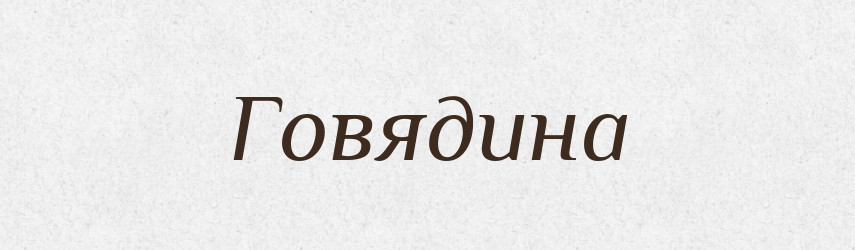 Говядина — Російсько-український академічний словник (А–П)