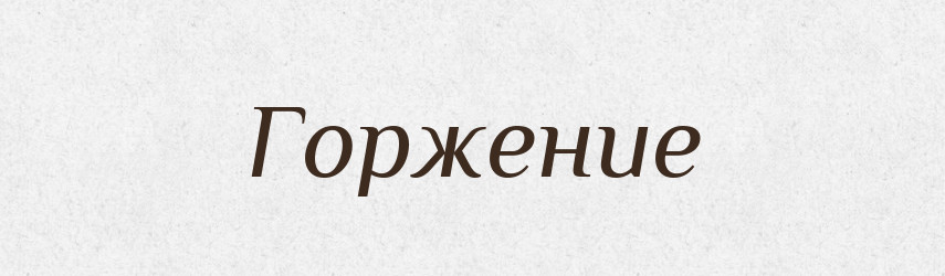 Горжение — Російсько-український академічний словник (А–П)