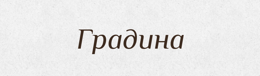 Градина — Російсько-український академічний словник (А–П)