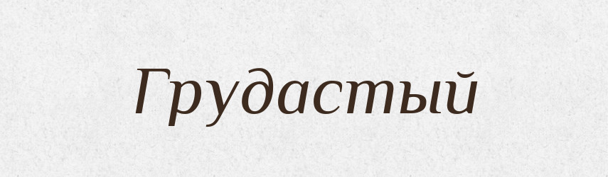 Грудастый — Російсько-український академічний словник (А–П)