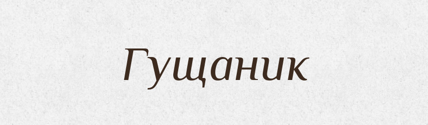 Гущаник — Російсько-український академічний словник (А–П)