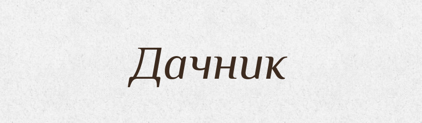 Дачник — Російсько-український академічний словник (А–П)