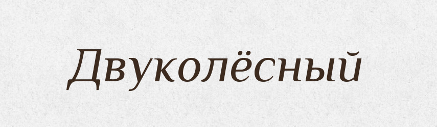 Двуколёсный — Російсько-український академічний словник (А–П)