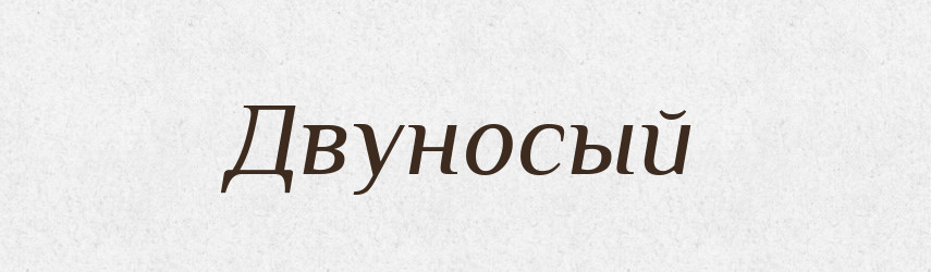 Двуносый — Російсько-український академічний словник (А–П)
