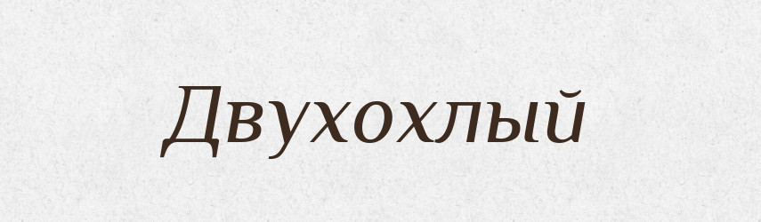 Двухохлый — Російсько-український академічний словник (А–П)
