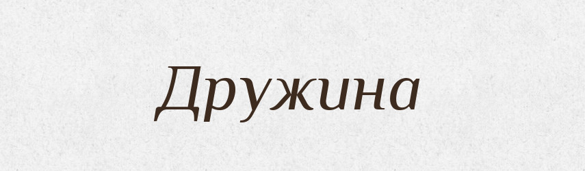 Дружина — Російсько-український академічний словник (А–П)