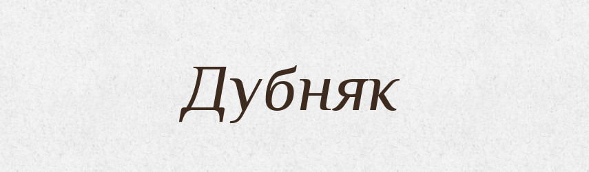 Дубняк — Російсько-український академічний словник (А–П)