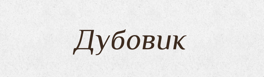 Дубовик — Російсько-український академічний словник (А–П)