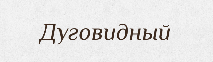 Дуговидный — Російсько-український академічний словник (А–П)