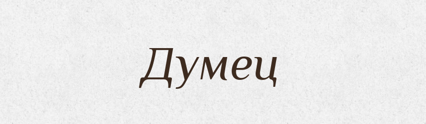 Думец — Російсько-український академічний словник (А–П)