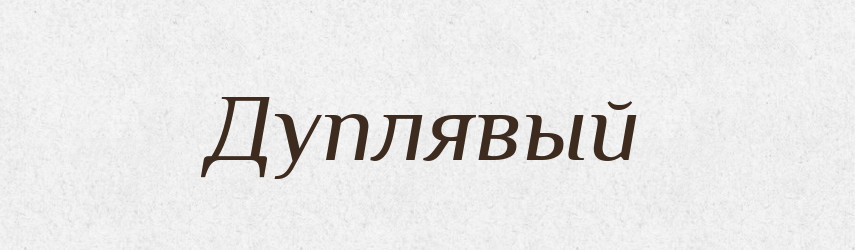 Дуплявый — Російсько-український академічний словник (А–П)