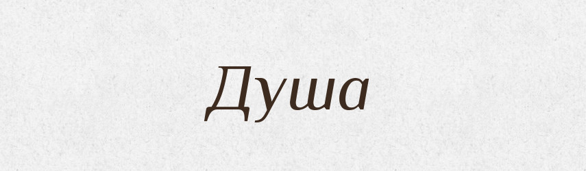 Душа — Російсько-український академічний словник (А–П)