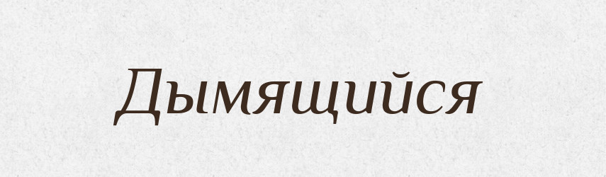 Дымящийся — Російсько-український академічний словник (А–П)