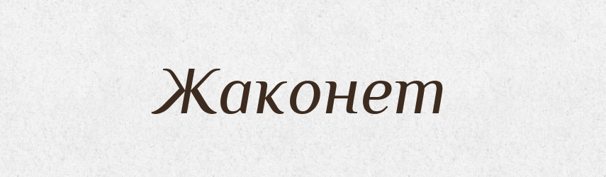 Жаконет — Російсько-український академічний словник (А–П)