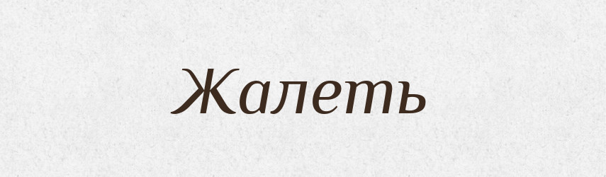Жалеть — Російсько-український академічний словник (А–П)