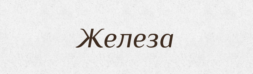 Железа — Російсько-український академічний словник (А–П)