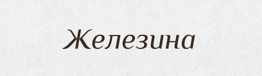 Железина — Російсько-український академічний словник (А–П)