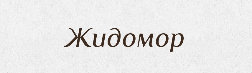 Жидомор — Російсько-український академічний словник (А–П)