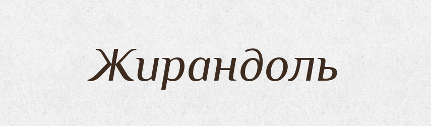 Жирандоль — Російсько-український академічний словник (А–П)
