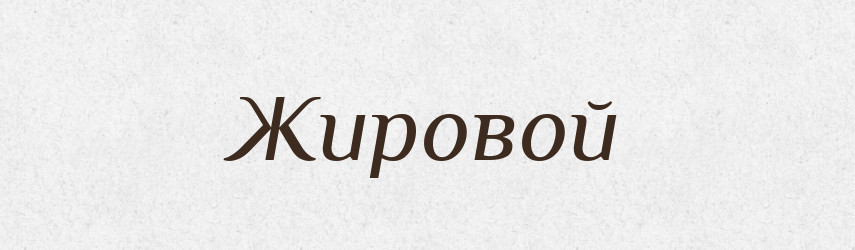 Жировой — Російсько-український академічний словник (А–П)