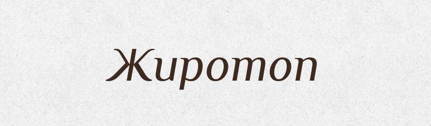 Жиротоп — Російсько-український академічний словник (А–П)