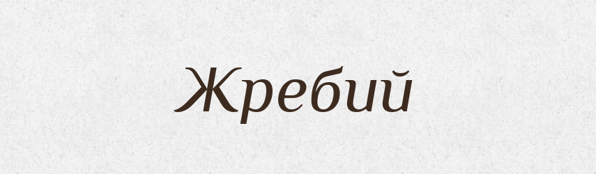 Жребий — Російсько-український академічний словник (А–П)