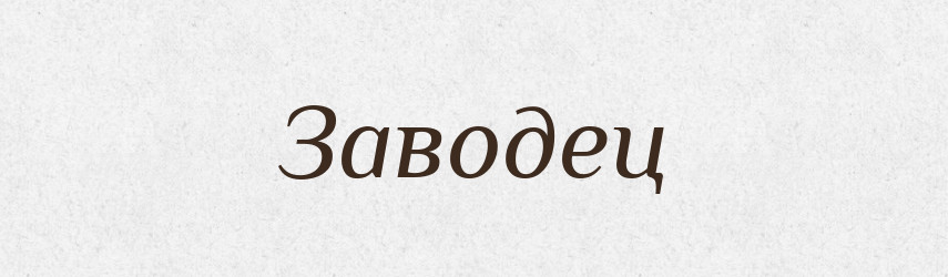 Заводец — Російсько-український академічний словник (А–П)