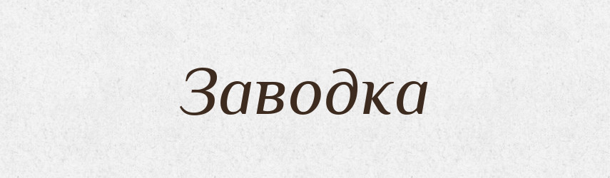 Заводка — Російсько-український академічний словник (А–П)