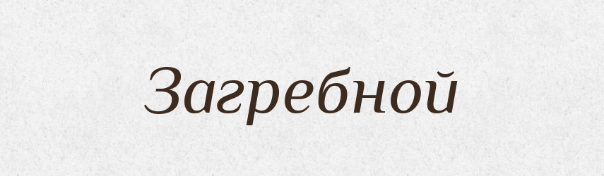 Загребной — Російсько-український академічний словник (А–П)