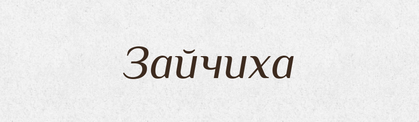 Зайчиха — Російсько-український академічний словник (А–П)