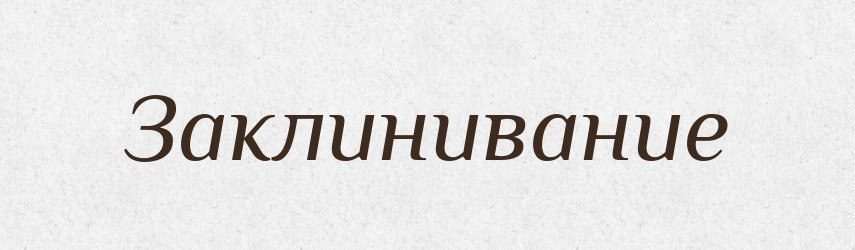 Заклинивание — Російсько-український академічний словник (А–П)