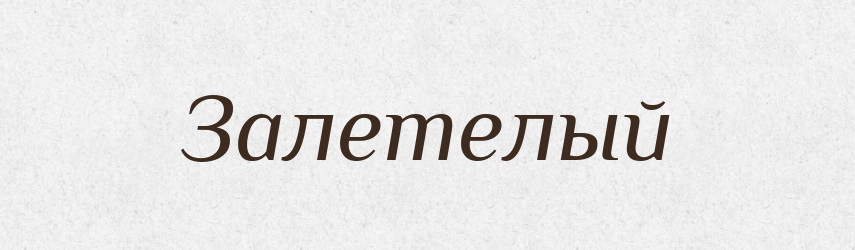Залетелый — Російсько-український академічний словник (А–П)