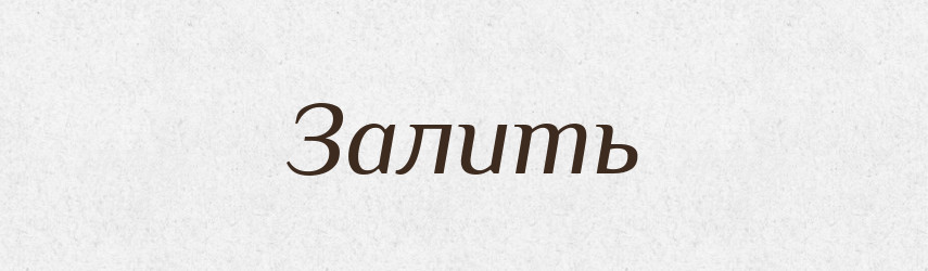 Залить — Російсько-український академічний словник (А–П)