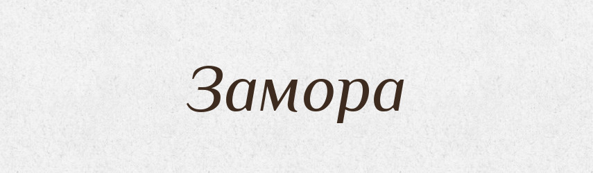 Замора — Російсько-український академічний словник (А–П)