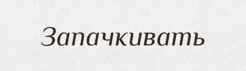 Запачкивать — Російсько-український академічний словник (А–П)