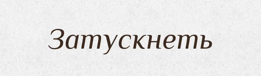 Затускнеть — Російсько-український академічний словник (А–П)
