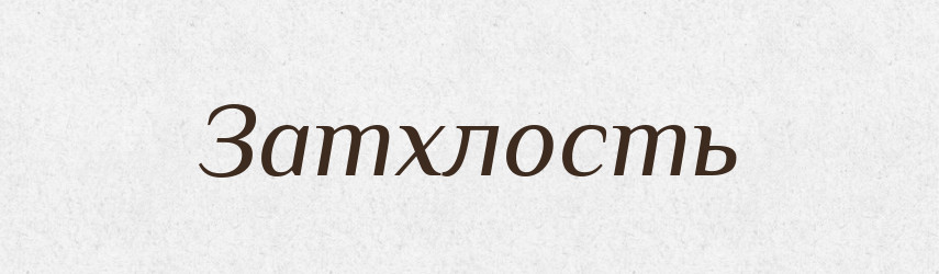 Затхлость — Російсько-український академічний словник (А–П)