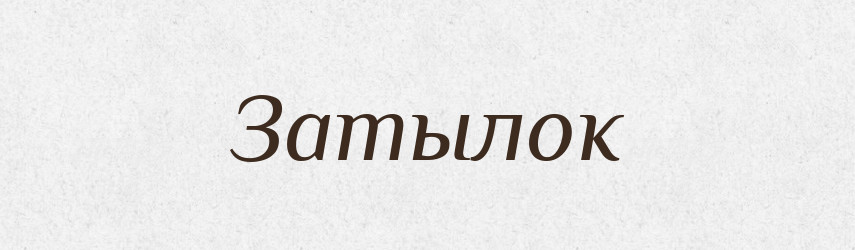 Затылок — Російсько-український академічний словник (А–П)
