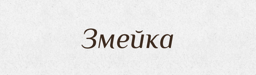 Змейка — Російсько-український академічний словник (А–П)