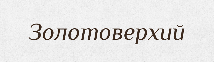 Золотоверхий — Російсько-український академічний словник (А–П)