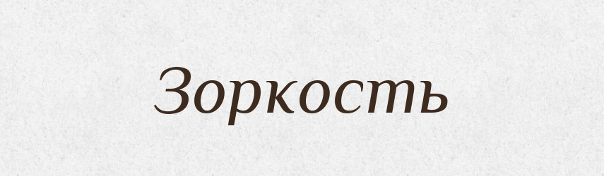 Зоркость — Російсько-український академічний словник (А–П)
