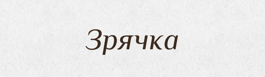 Зрячка — Російсько-український академічний словник (А–П)