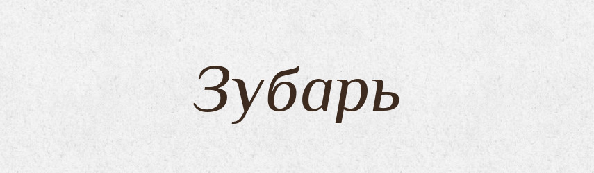 Зубарь — Російсько-український академічний словник (А–П)