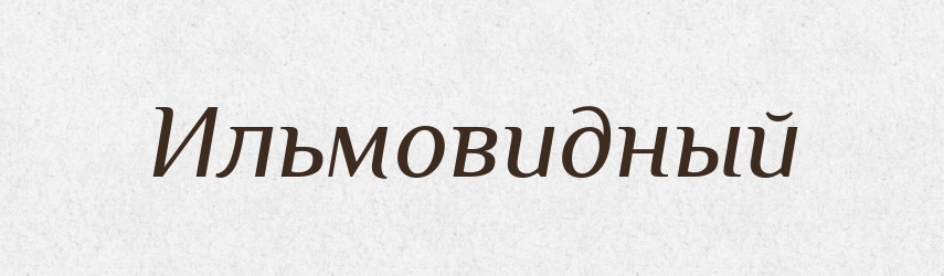 Ильмовидный — Російсько-український академічний словник (А–П)