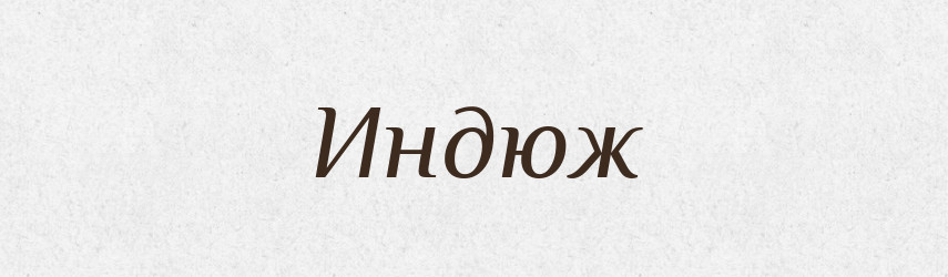 Индюж — Російсько-український академічний словник (А–П)