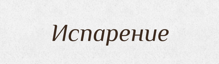 Испарение — Російсько-український академічний словник (А–П)