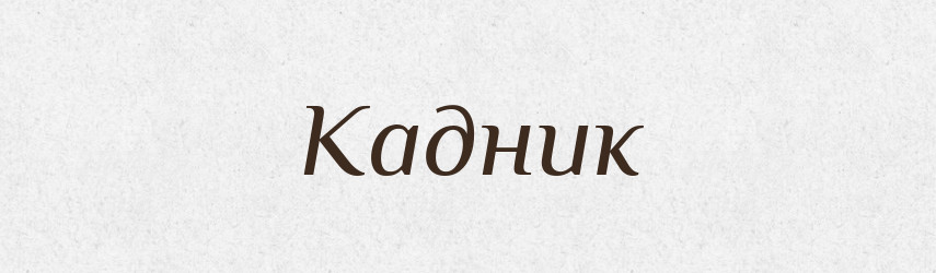 Кадник — Російсько-український академічний словник (А–П)