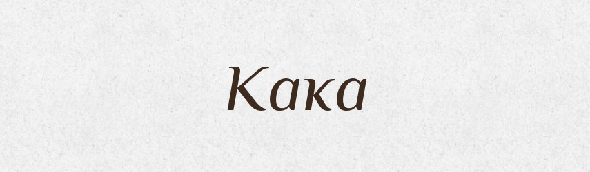 Кака — Російсько-український академічний словник (А–П)