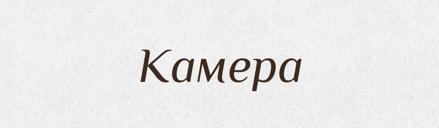 Камера — Російсько-український академічний словник (А–П)