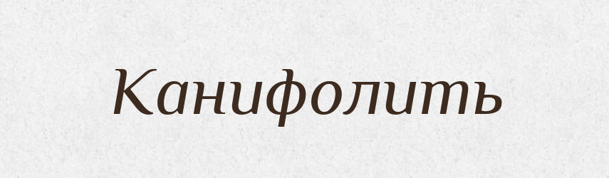 Канифолить — Російсько-український академічний словник (А–П)